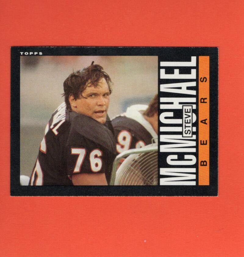 1985 Topps #32 Steve McMichael NM Near Mint RC Rookie Chicago Bears #37393