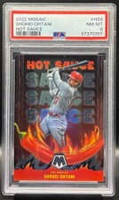 2022 Panini Mosaic Shohei Ohtani #HS-6 Hot Sauce  PSA 8 NM-MT Angels Dodgers MVP