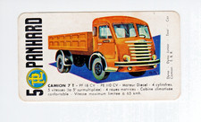 PANHARD LKW 7 T 7 Familien PKW 2 Scans Karte gebraucht gut