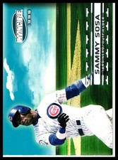 1999 Pacific Invincible #6b Sammy Sosa Sandlot Heroes Hitting