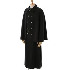 Men's Inverness Cape - 100 wool, Halloween black coat, gothic black coat