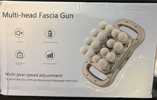 Multi-Head Fascia Massage Gun - Portable Deep Tissue Muscle Recovery Device