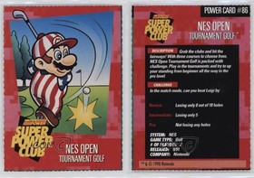 1992-95 Nintendo Super Power Club NES Open Tournament Golf #86 00hi