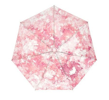 Starbucks Regenschirm Blumen Muster + Katze Korea Edition