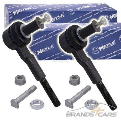 2xMEYLE HD SPURSTANGENKOPF VORN FÜR AUDI A4 8D B5 B6 B7 94-08 A6 4B C5 4F C6 
