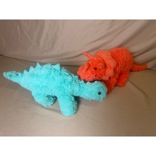 Manhattan Toy Company Dinosaur Plush Set Teal...