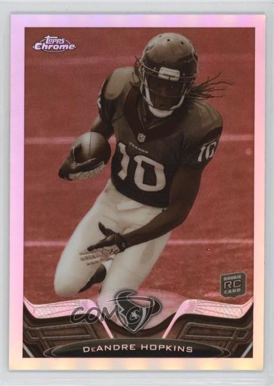 2013 Topps Chrome Sepia Refractor 68/99 DeAndre Hopkins #154 4f5