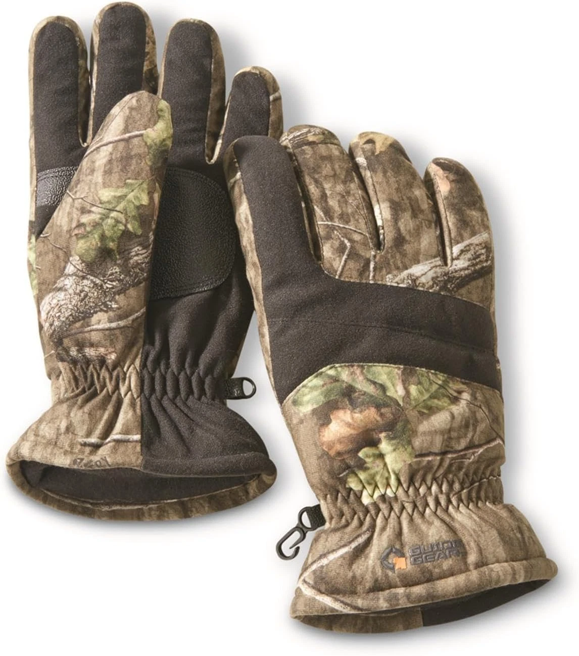 New Waterproof Warm Brushed Tricot Insulated Gloves, Camo Hunting Accessory