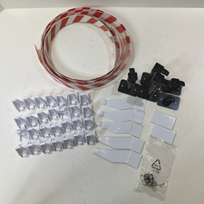Carrera Digital Evolution Red White Guardrail Slot Car Track 10 Feet w/Acces