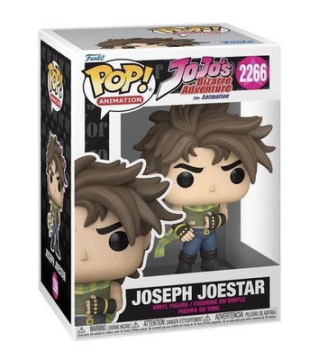 Funko POP! Jojo's Bizarre Adventure Joseph Joestar Figure 2266 +