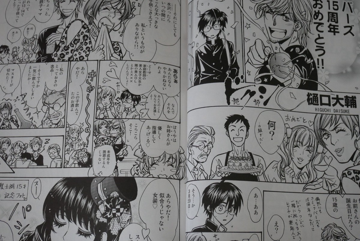 Monthly comic birz 15th Anniversary mini Book Side B Otome