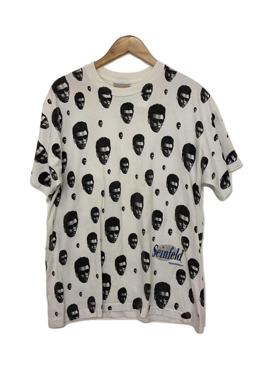 ALTRA T shirt altre marche anni 90 STANLEY DESANIS seindeld kramer XL cotone bianco usata