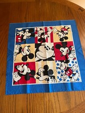 Mickey Mouse - Scarf / Bandana - Excellent Condition - A Woronowicz - VINTAGE 