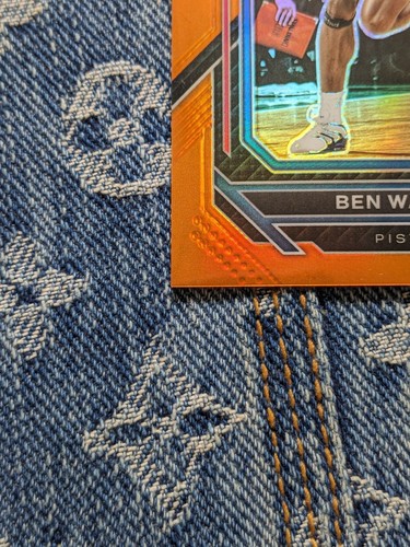 2022-2023 Panini Prizm Orange Ben Wallace 31/49 Pistons - Picture 6 of 6