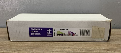 Pantone Formula Guide GP1601N Only Solid Coated Color Guide -The Plus Series PMS