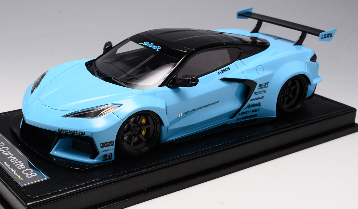 1/18 IVY Models Chevrolet Corvette C8 Liberty walk LB