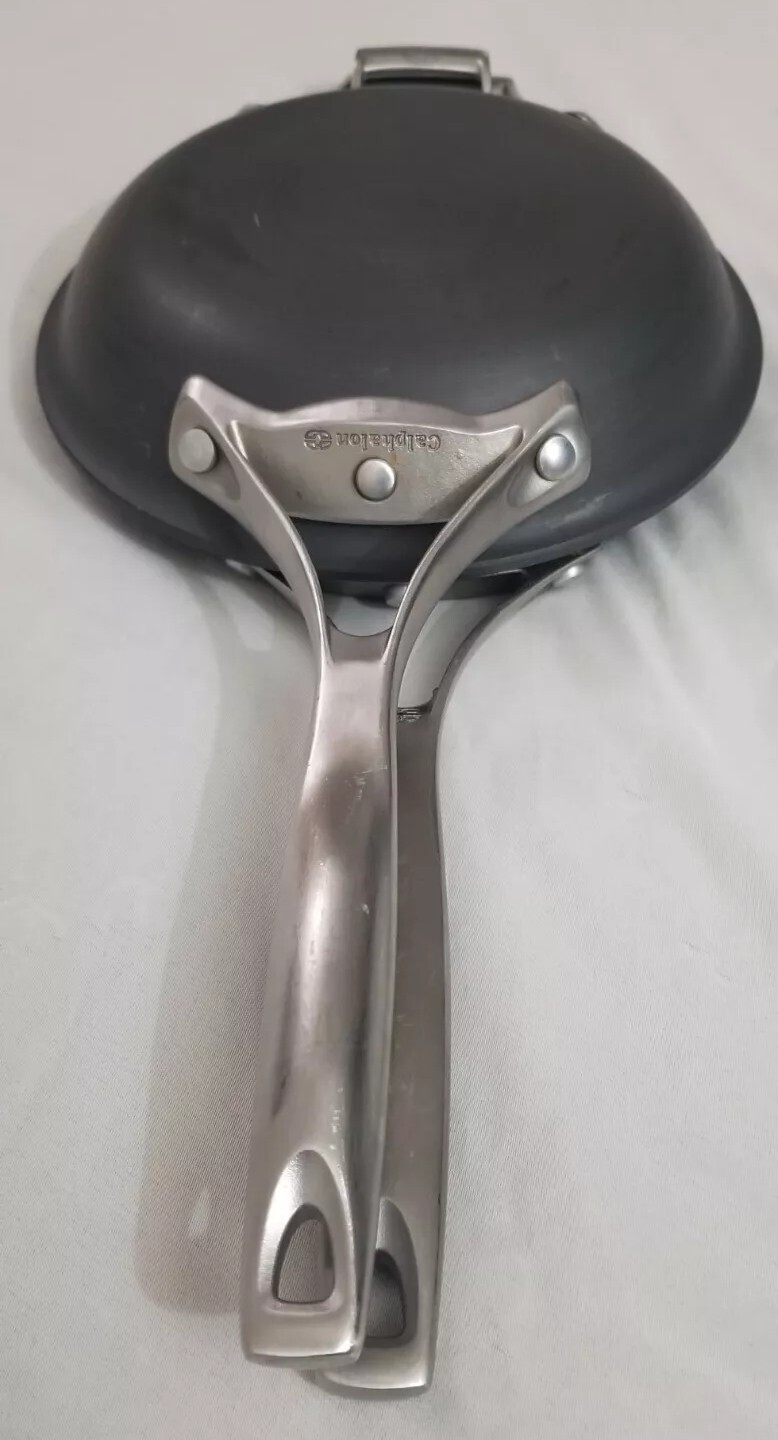 Calphalon Unison Slide 2 Pc Interlocking Nonstick Frittata/Omelette Pan