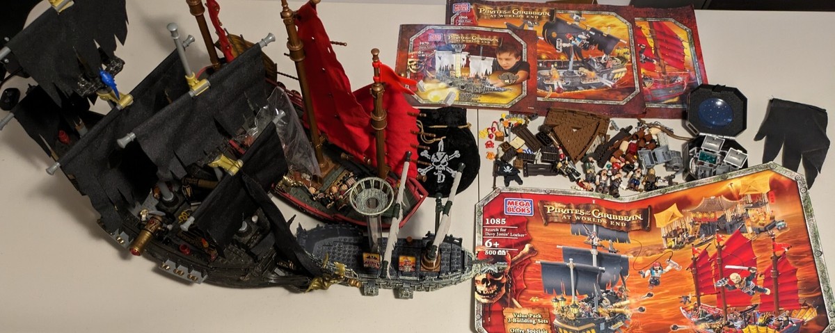 Mega Bloks Pirates of the Caribbean Sets: Sao Feng 1065, Black