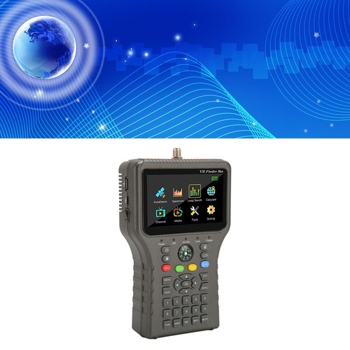 V8 Finder Max Digital Satellite Finder 4.3 Inch LCD Display S S2 S2X H. EOB - Zdjęcie 11 z 24