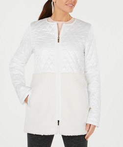calvin klein performance white jacket