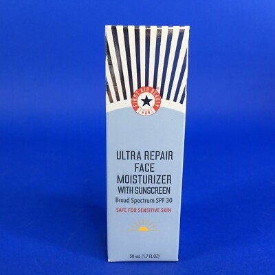 FAB First Aid Beauty Ultra Repair Face Moisturizer with Sunscreen SPF ...