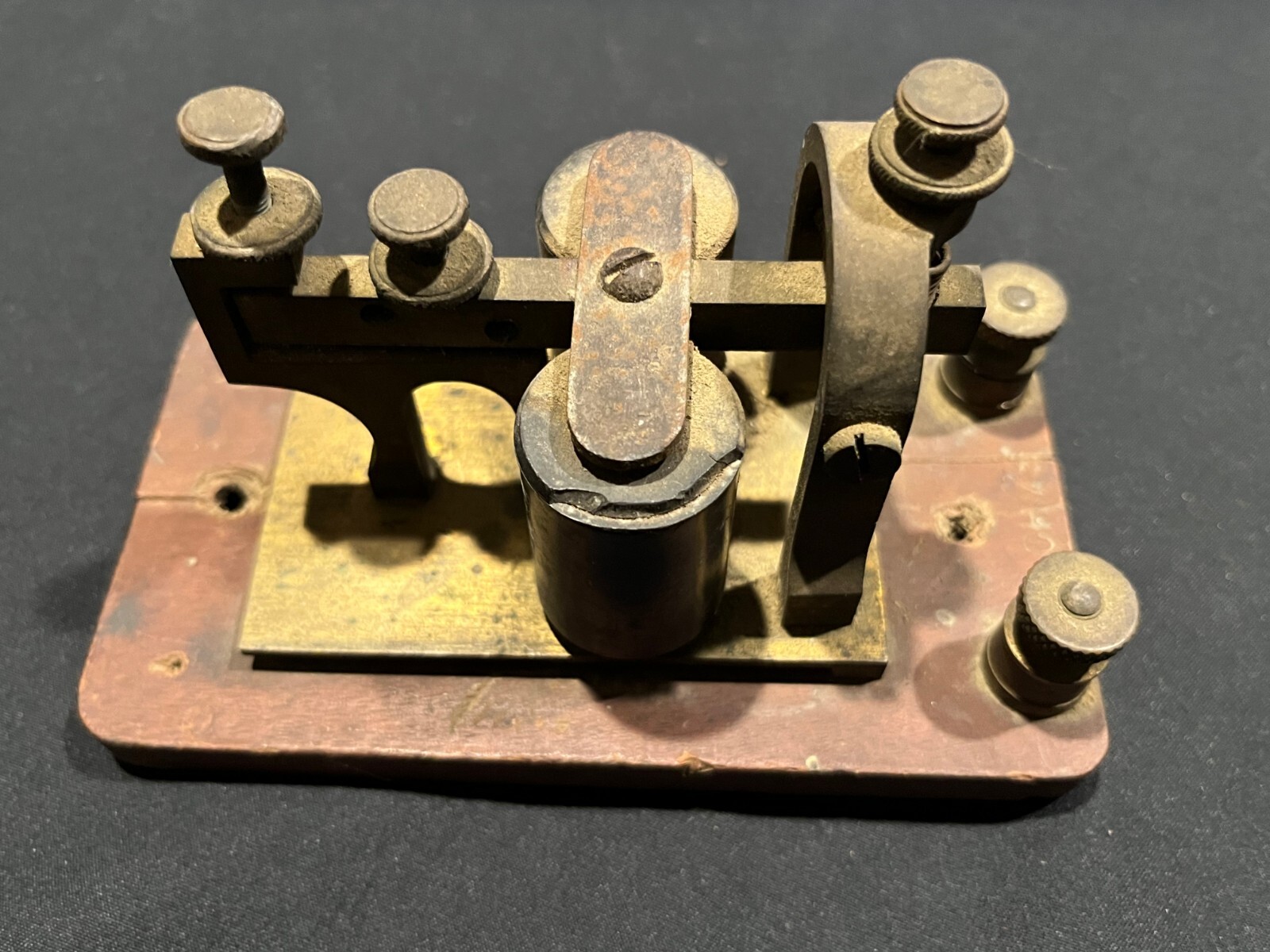 One (1) Vintage Signal Electric Mfg Co Menominee Michigan Telegraph Key Sounder eBay