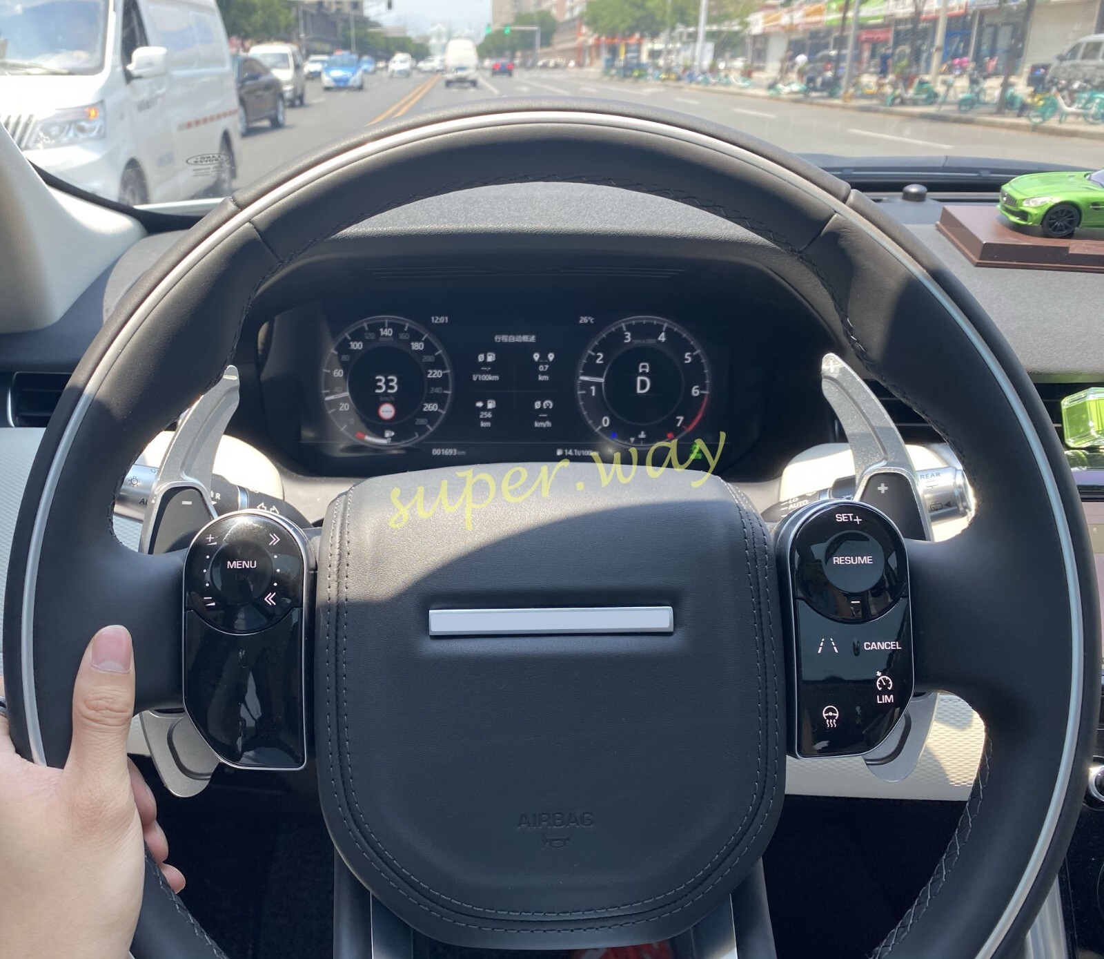 For Range Rover Evoque Discovery Sport Steering Wheel Shift Paddle