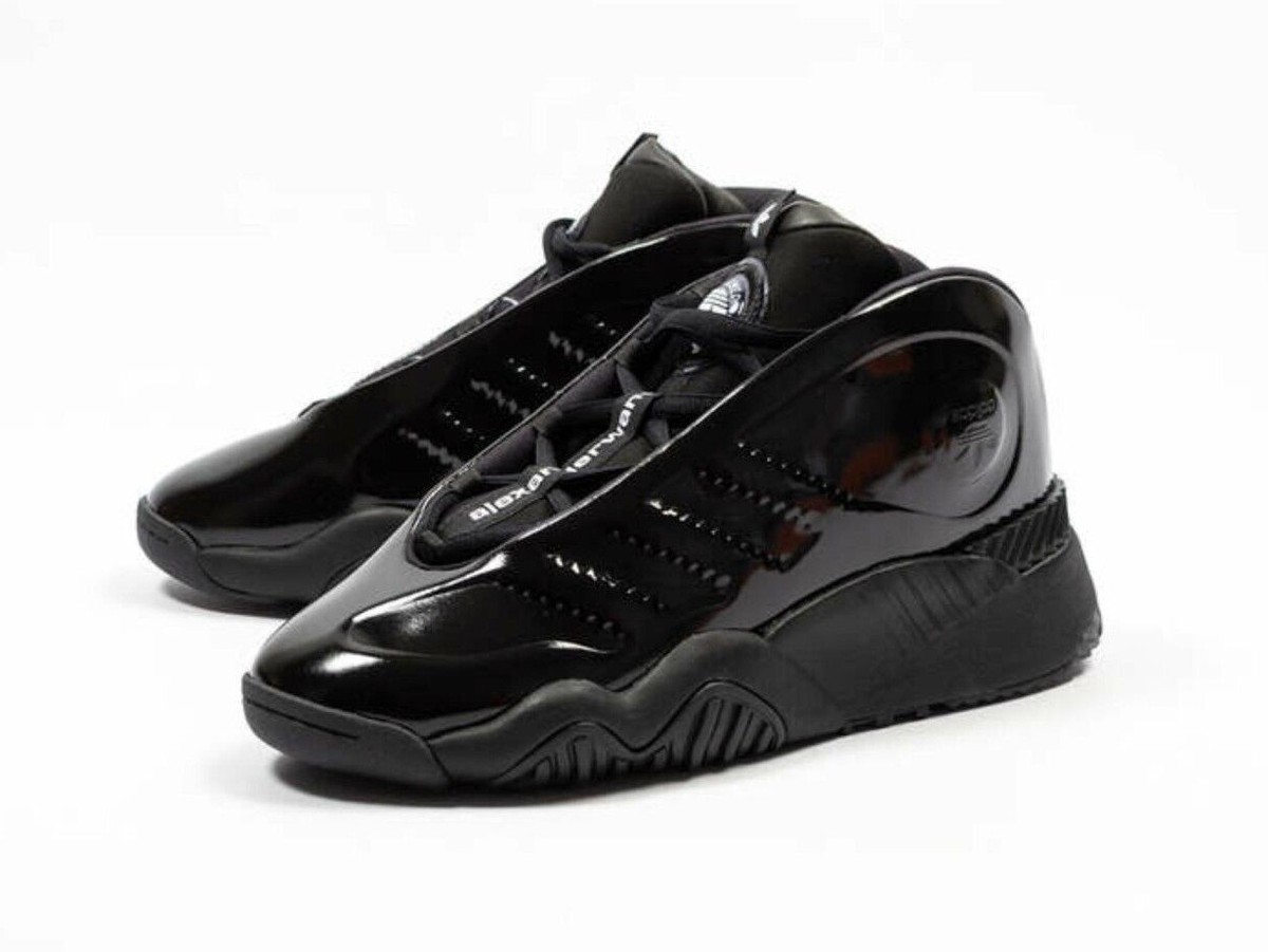 ADIDAS ORIGINALS BY ALEXANDER WANG BLACK FUTURESHEL STREET STYLE