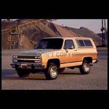 Photo A.012112 CHEVROLET K5 BLAZER 1991