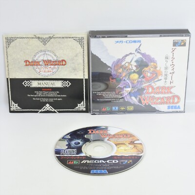 DARK WIZARD Sega Mega CD 6485 mcd