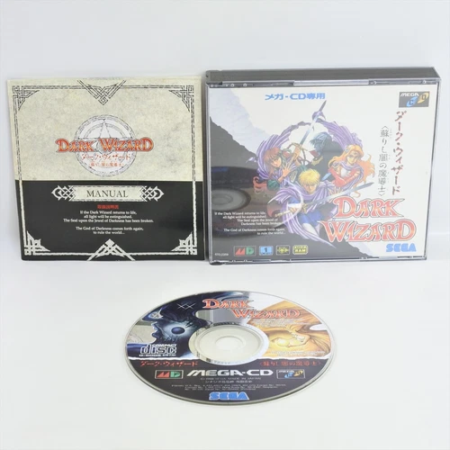 DARK WIZARD Sega Mega CD 6485 mcd