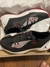 NEW! Nike Air Jordan ADG 2 Golf Shoe CT7812-001 Black/Cement/Red Multiple SZ 9.5