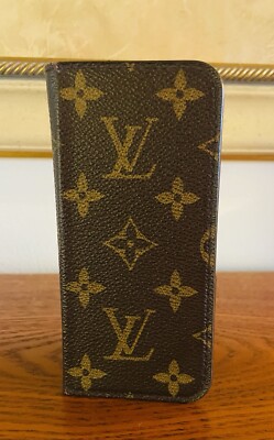 Louis Vuitton Monogram iPhone Case 5.75 x 2.75 x 0.25 , Brown 