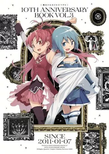 Manga Books Puella Magi Madoka Magica 10Th Anniversary Book 3