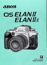 French CANON EOS ELAN II / ELAN IIE Instruction book