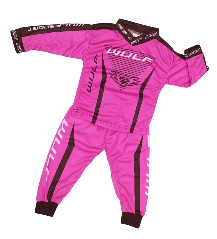 NEW Pink Wulfsport TODDLER Kids Motocross Jersey Pants Quad Fits