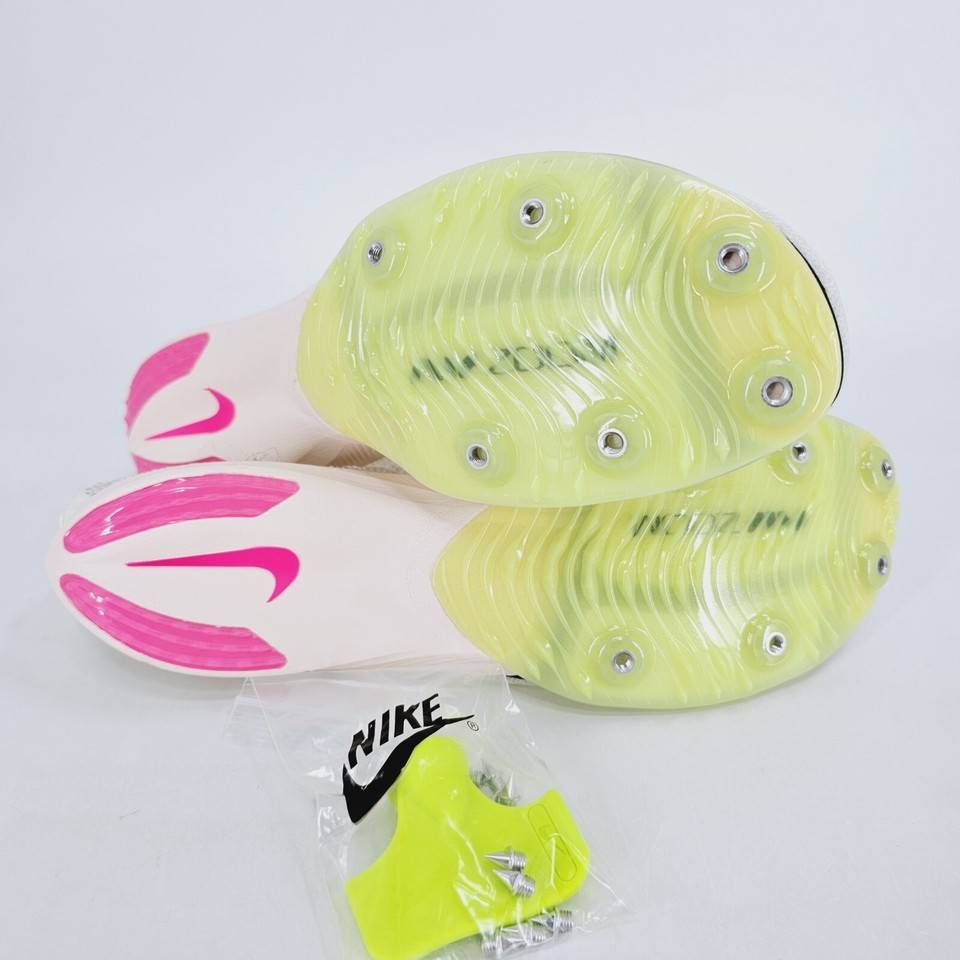 Nike Air Zoom Victory Track Spikes Mens Size 12 Sail Pink Running