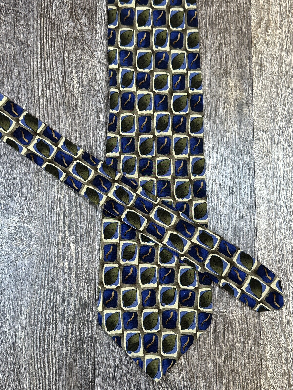 1996 Jerry Garcia 14 Butterfly Abstract Art Silk Tie  