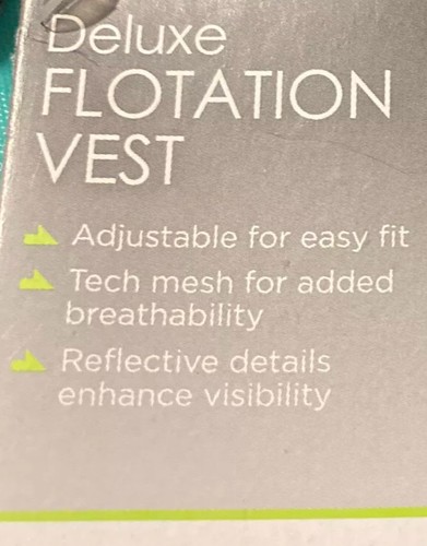 Deluxe Adjustable Reflective Floatation Life Vest Jacket Dog MEDIUM 25-55 Lbs - Picture 15 of 15