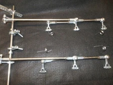 LINKAGE  FOR  HOLLEY 94'S  6x2 STRAIGHT BALL HOT ROD  FLATHEAD CL-6 X 2-94-S