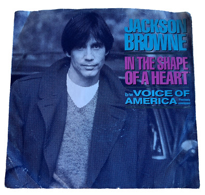 ⭐️⭐️⭐️ 専用 Vinyl 45 Record Jackson Browne In The Shape of A Heart