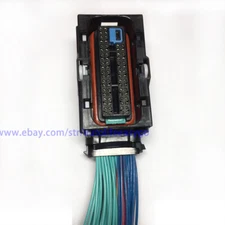 1pcs Engine Computer ECU Harness Connector 73 Full Pin for DELPHI MT20U ECU