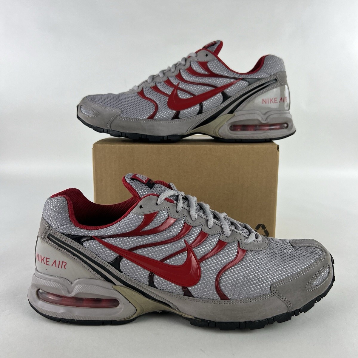 nike air max torch 4 grey red