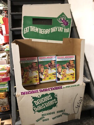 Vintage Pressman Delicious Detestables Candy Maker Store Display & 3 sealed sets