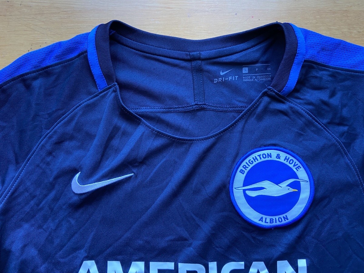 BRIGHTON HOVE ALBION TRAINING FOOTBALL SHIRT SOCCER JERSEY BRIGHTON HOVE ALBION TRAINING FOOTBALL SHIRT SOCCER JERSEY