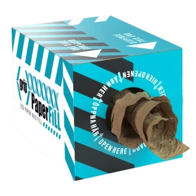 Eco Void Fill Paper Recycled Speed Packing Parcel Postal Roll Packaging Wrapping