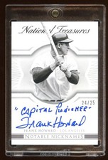 2015 NATIONAL TREASURES FRANK HOWARD AUTO /25 *CAPITAL PUNISHER* AUTOGRAPH RARE