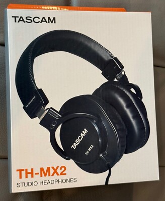 Tascam - TH-MX2 Closed-Back Studio Mixing Headphones - Brand New - Free Shipping