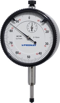 Messuhr DIN 878 10 mm Ablesung 0,01 mm PROMAT