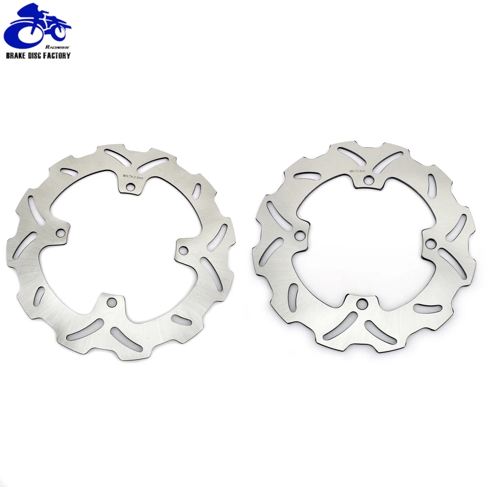 Discos de freno delanteros traseros pastillas rotores para SUZUKI RMZ250 2007-2022 RMZ450 2005-2022 Foto 2 de 4